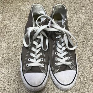 Grey Converse, Woman’s, Size 9 Gently used